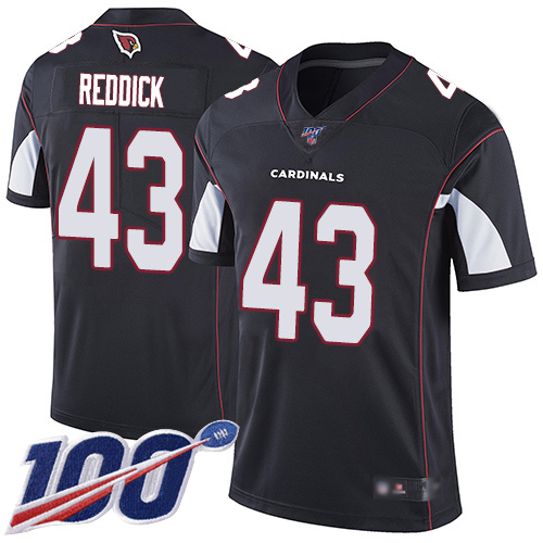 Arizona Cardinals Limited Black Men Haason Reddick Alternate Jersey NFL Football #43 100th Season Vapor Untouchable